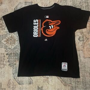 Baltimore Orioles Majestic Black MLB Apparel XL